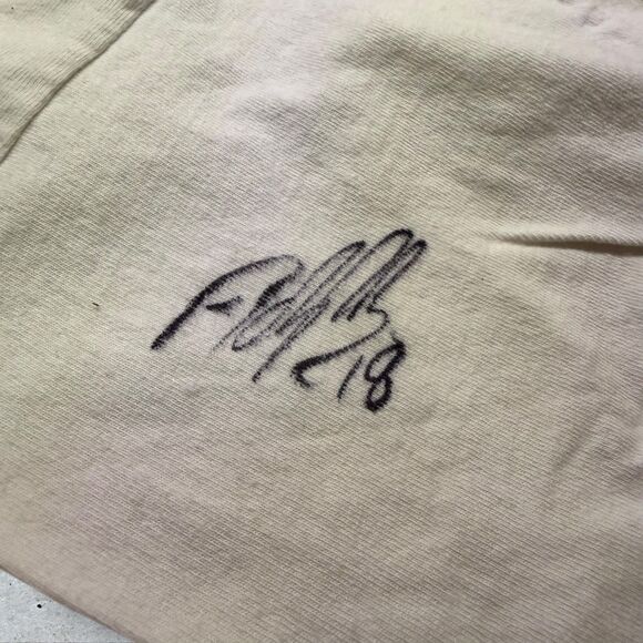 Vtg Colorado Avalanche NHL T-Shirt College Concepts Signed Adam Deadmarsh Sz M - Picture 6 of 8